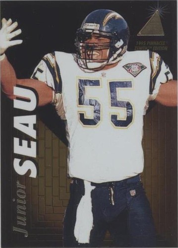 1995 Pinnacle Zenith Junior Seau #Z54