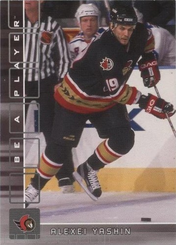 2001-02 In the Game Be A Player Memorabilia - Alexei Yashin #291