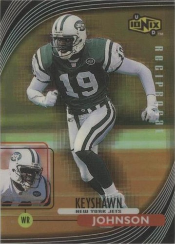1999 UD Ionix Keyshawn Johnson #R40