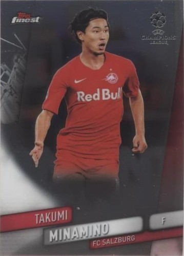 2019-20 Topps Finest UCL Takumi Minamino #42
