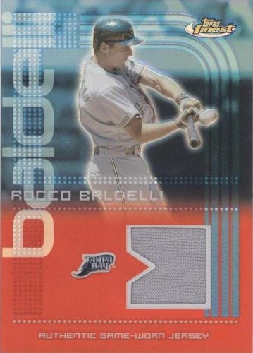 2004 Topps Finest - Rocco Baldelli #FR-RB3
