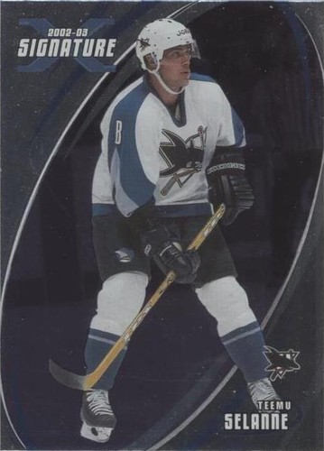 2002-03 In the Game Be A Player Signature Series - Teemu Selanne #116