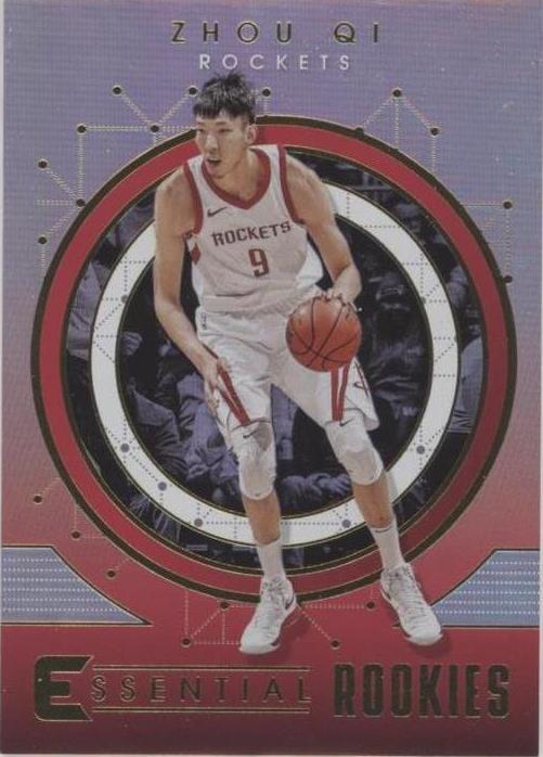2017-18 Panini Essentials - Zhou Qi #ER-11