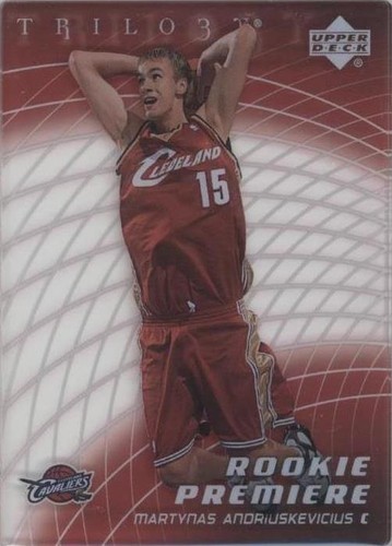 2005-06 Upper Deck Trilogy - Martynas Andriuskevicius #103