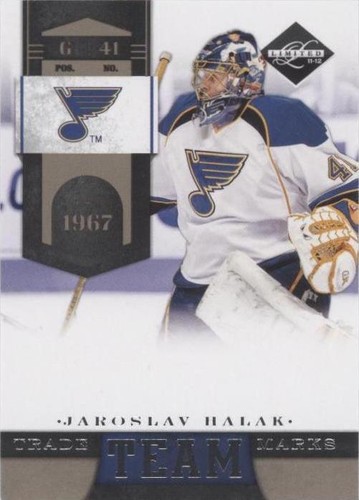 2011-12 Limited - Jaroslav Halak #14
