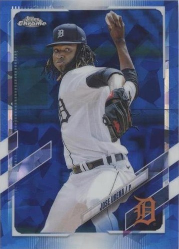 2021 Topps Chrome Update Series Sapphire Edition - Jose Urena #US9