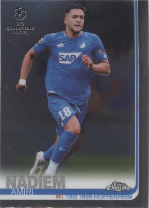 2018-19 Topps Chrome UCL Nadiem Amiri #37