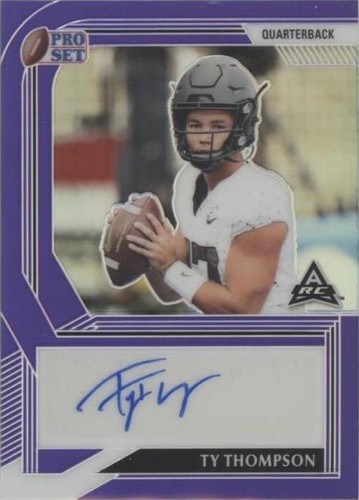 2022 Leaf Pro Set Metal Ty Thompson #PA-TT1