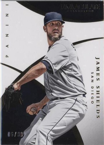 2015 Panini Immaculate Collection - James Shields #66