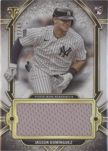 2024 Topps Triple Threads - Jasson Dominguez #SJR-DOM