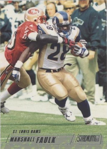 2002 Topps Stadium Club Marshall Faulk #36