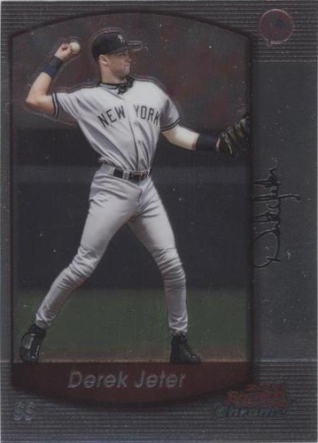 2000 BOWMAN CHROME REFRACTOR #50 DEREK JETER PSA 8 | eBay