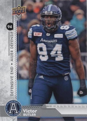 2018 Upper Deck CFL Victor Butler #113