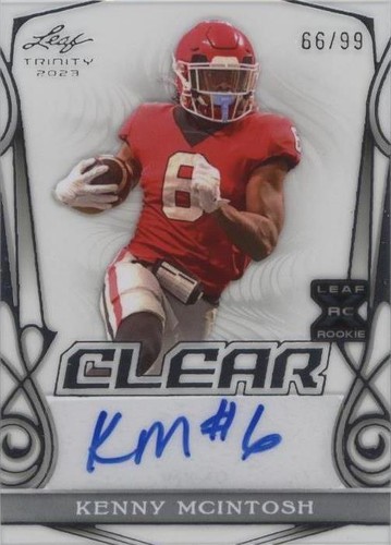 2023 Leaf Trinity Kenny McIntosh #CA-KMI