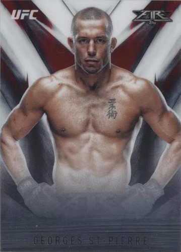 2017 Topps Chrome UFC - Georges St-Pierre #UF-GS