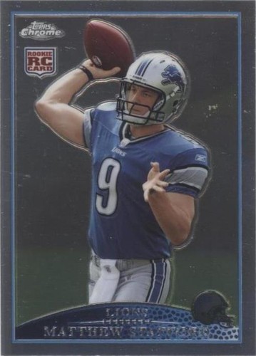 2009 Topps Chrome Matthew Stafford #TC210