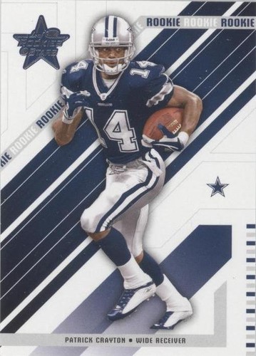 2004 Leaf Rookies & Stars Patrick Crayton #125
