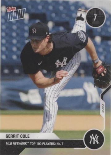 2020 Topps Now MLB Network Top 100 Players - Gerrit Cole #MN7