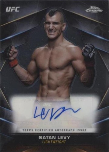 2024 Topps Chrome UFC - Natan Levy #CVA-NLE