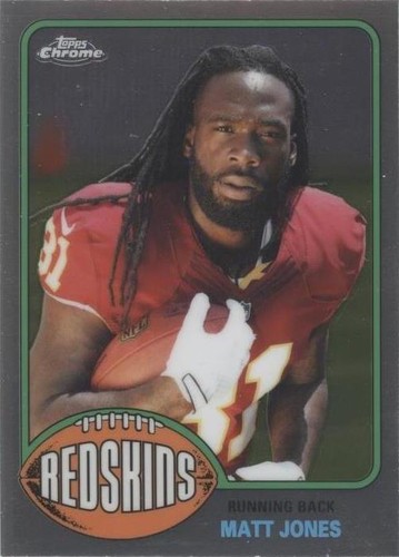 2015 Topps Chrome Matt Jones #76-MJ