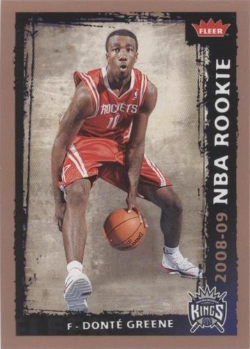 2008-09 Fleer - Donte Greene #226