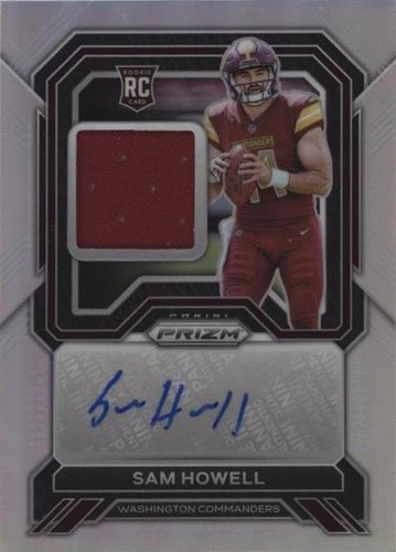 2022 Panini Prizm Sam Howell #RPA-SH