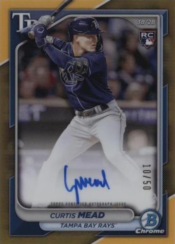 2024 Bowman Chrome - Curtis Mead #CRA-CM