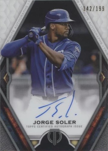 2021 Topps Tribute - Jorge Soler #TA-JSO