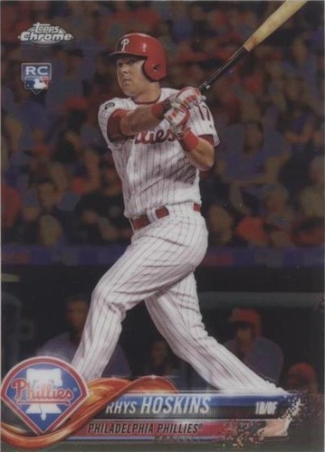 2018 Topps Chrome - Rhys Hoskins #70