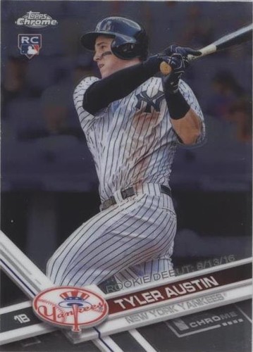 2017 Topps Chrome Update - Tyler Austin #HMT29