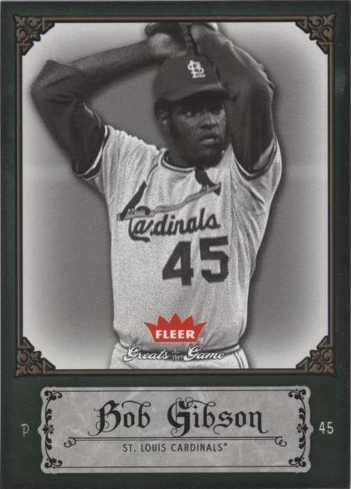 Fleer Greats of the Game 2006 - Bob Gibson #12