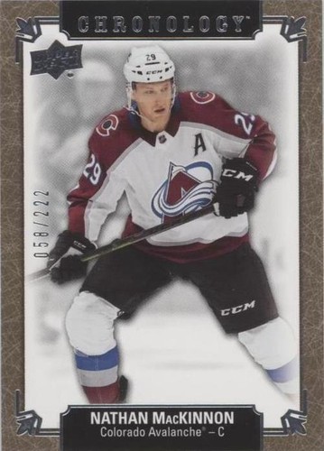 2019-20 Upper Deck Chronology - Nathan MacKinnon #141