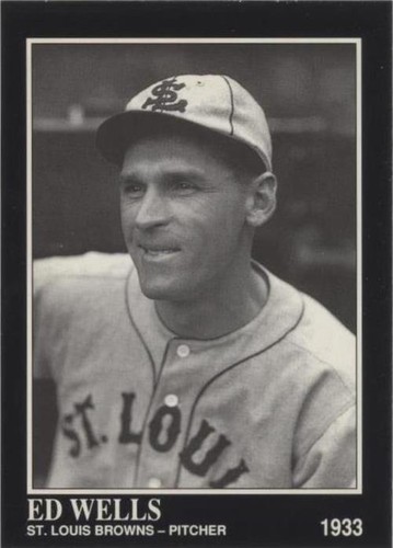 1992 The Sporting News Conlon Collection - Ed Wells #389