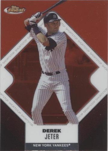 2006 Topps Finest - Derek Jeter #125