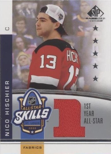 2020-21 Upper Deck SP Game Used - Nico Hischier #AS1-NH