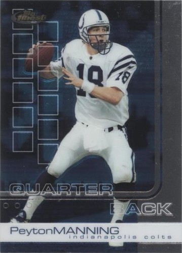 2002 Topps Finest Peyton Manning #1