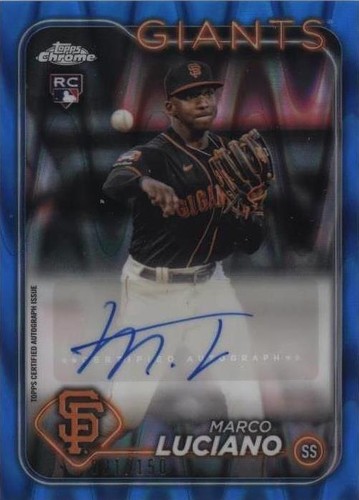 2024 Topps Chrome Update Series - Marco Luciano #AC-ML