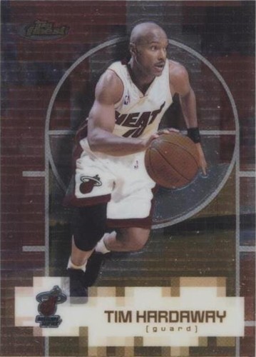 2000-01 Topps Finest - Tim Hardaway #104