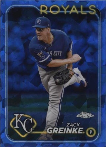 2024 Topps Chrome Sapphire Edition - Zack Greinke #610