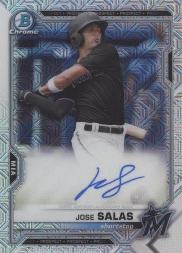 2021 Bowman - Jose Salas #BMA-JS