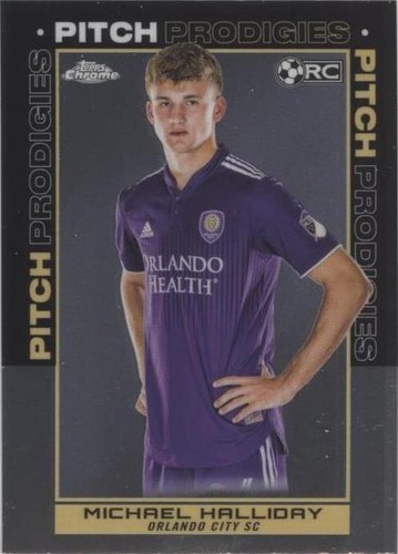 2021 Topps Chrome MLS Michael Halliday #190