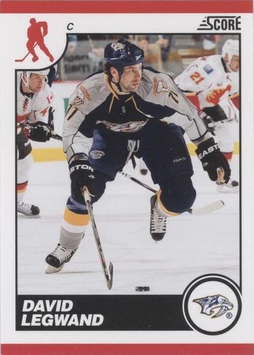 2010-11 Score - David Legwand #283