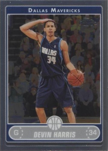 2006-07 Topps Chrome - Devin Harris #87