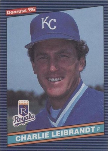 1986 Donruss - Charlie Leibrandt #297