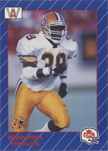 1991 All World CFL Willie Pless #42