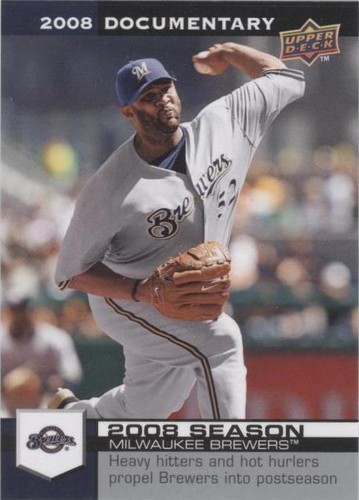 2008 Upper Deck Documentary - C.C. Sabathia #4848