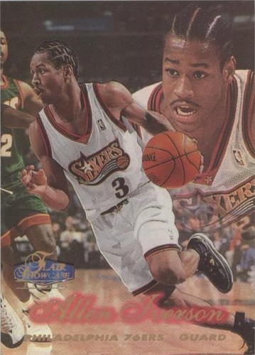 ALLEN IVERSON 1997-98 FLEER FLAIR SHOWCASE ROW 3 | eBay