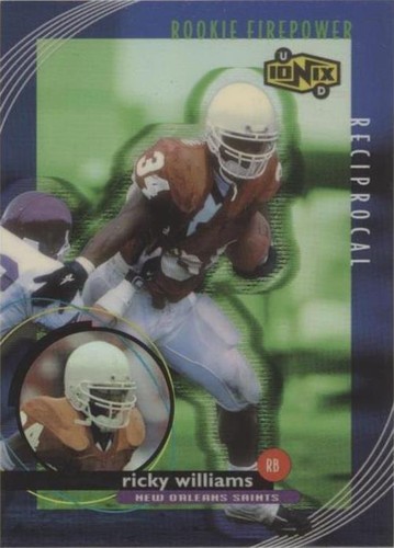 1999 UD Ionix Ricky Williams #R62