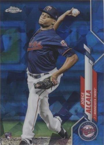 2020 Topps Chrome Update Series Sapphire Edition - Jorge Alcala #U-44