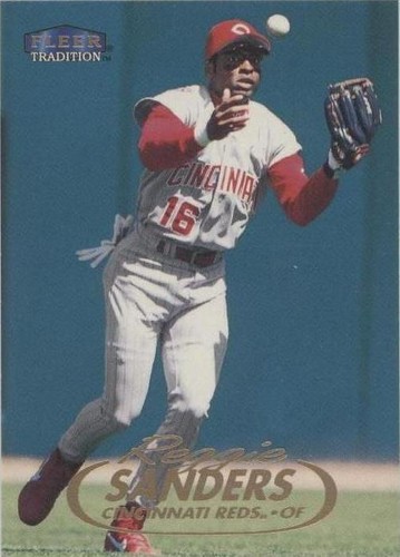 1998 Fleer Tradition - Reggie Sanders #16
